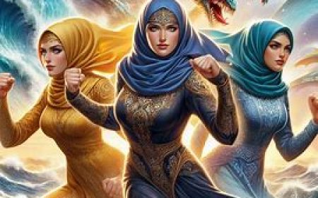 Three Warrior Women Competing for the Throne of Grahadi