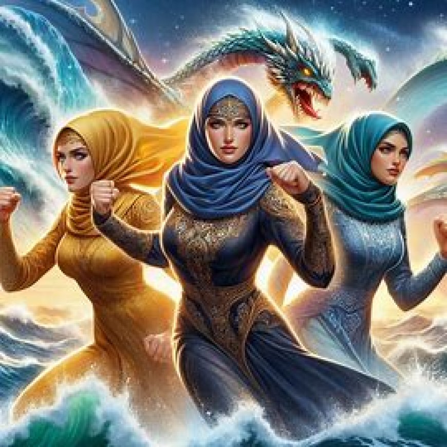 Three Warrior Women Competing for the Throne of Grahadi