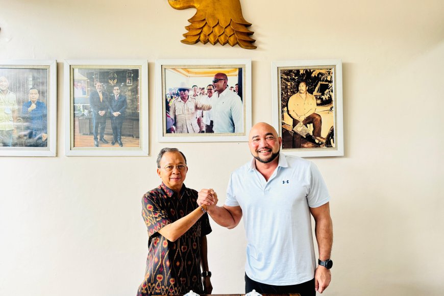 Warm Meeting Between Wayan Koster and De Gajah: United for Bali’s Future