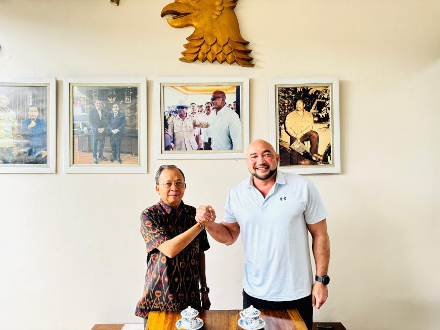 Warm Meeting Between Wayan Koster and De Gajah: United for Bali’s Future