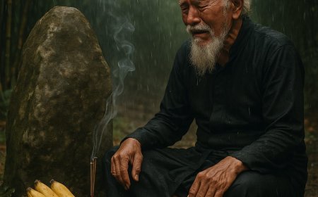 BATU DAN BAMBU