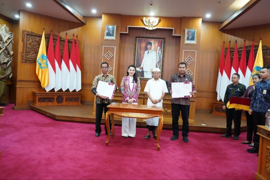 North Maluku and Bali Provincial Governments Sign Regional Development Cooperation Agreement