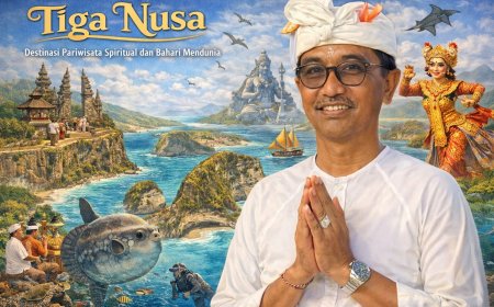 The Three Nusa: A World-Class Destination for Spiritual and Marine Tourism