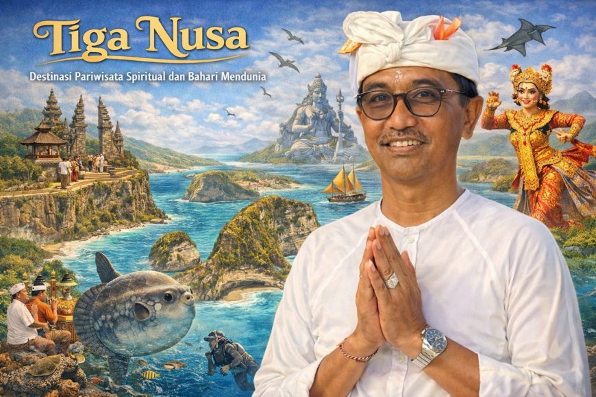 The Three Nusa: A World-Class Destination for Spiritual and Marine Tourism