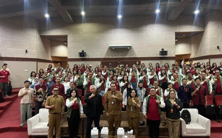 Faculty of Dentistry, Mahasaraswati University Denpasar Holds Free Dental and Oral Health Social Service Program in 7 Villages, Kintamani District, Bangli