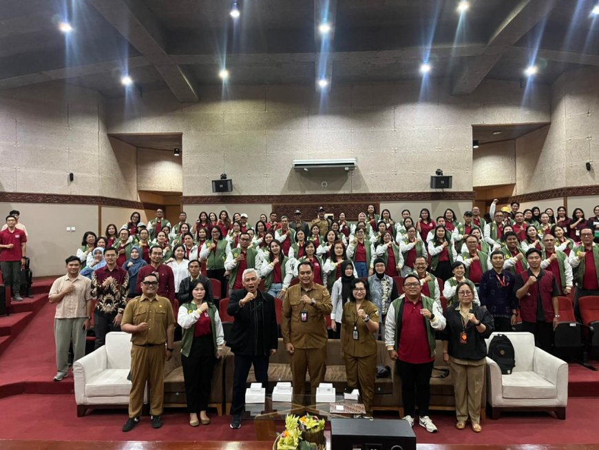Faculty of Dentistry, Mahasaraswati University Denpasar Holds Free Dental and Oral Health Social Service Program in 7 Villages, Kintamani District, Bangli
