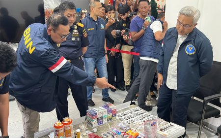 BNN and Customs Bust Cross-Border Etomidate Vape Smuggling Syndicate in Batam